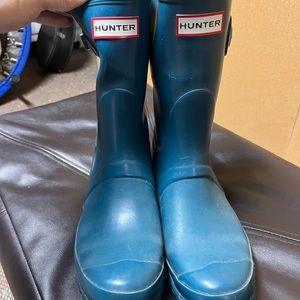Original classic teal Hunter Boots